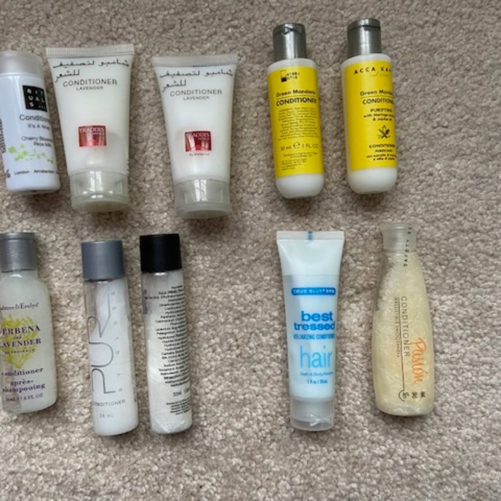 - New Pleasantly scented variety hair condition travel airport security
